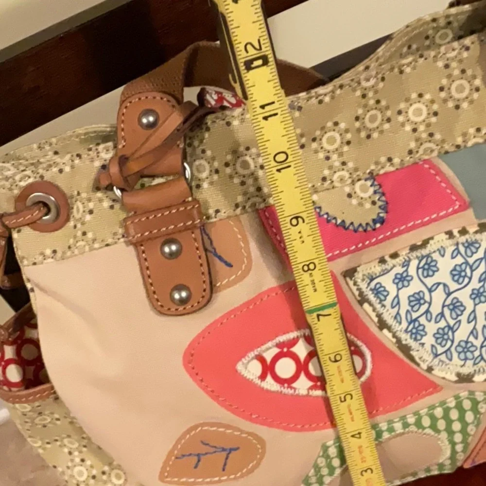 Awesome fossil canvas shoulder bag , special design - Picture 5 of 11